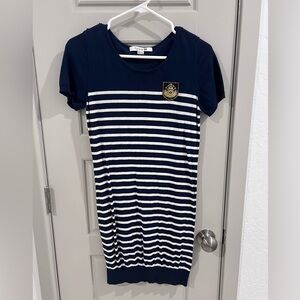 Fitted Sailor Sweater Dress